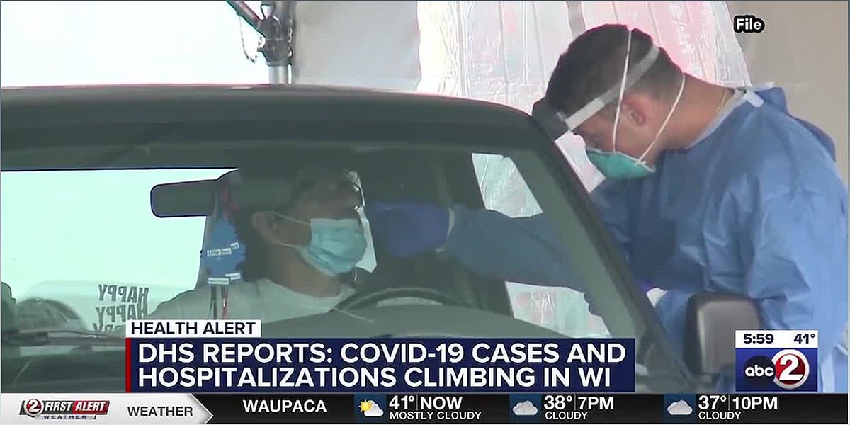 Rising COVID-19 Cases and Low Vaccination Rates: A Concerning Situation in Wisconsin - 585118476