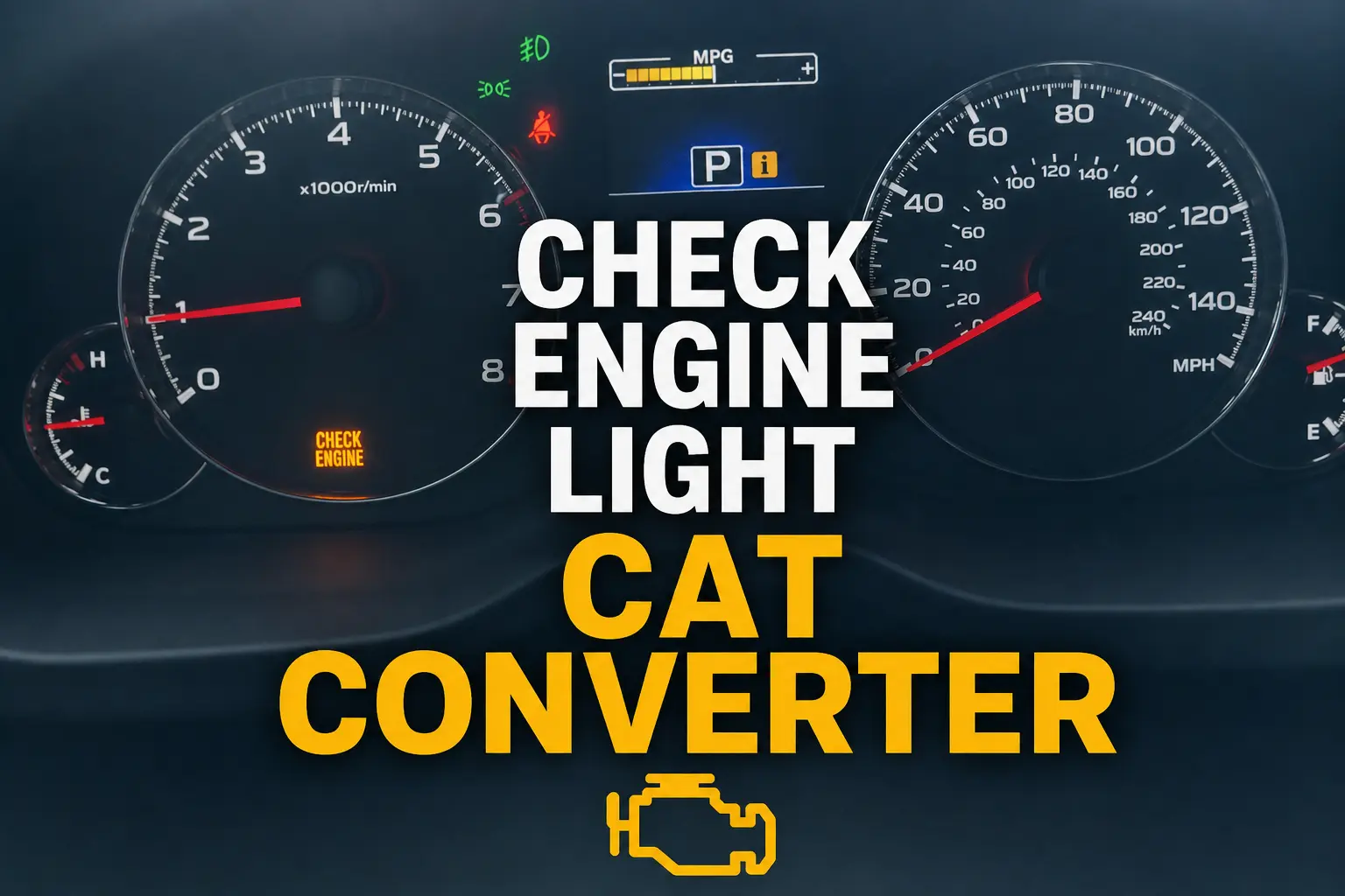 Check Engine Light Cat Converter
