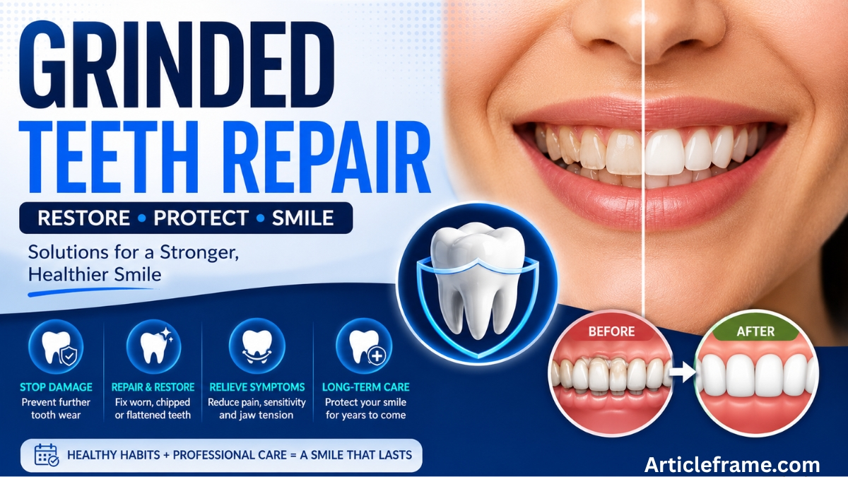 Grinded Teeth Repair
